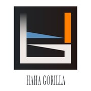 母ゴリラのロゴ。