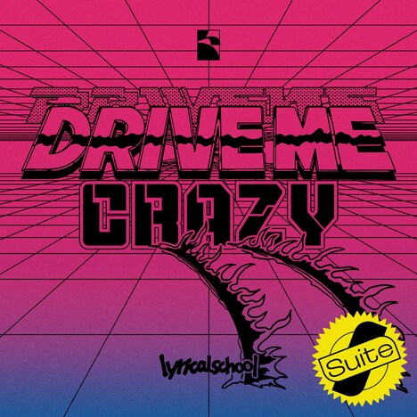 lyrical school「DRIVE ME CRAZY -Suite EP-」配信ジャケット