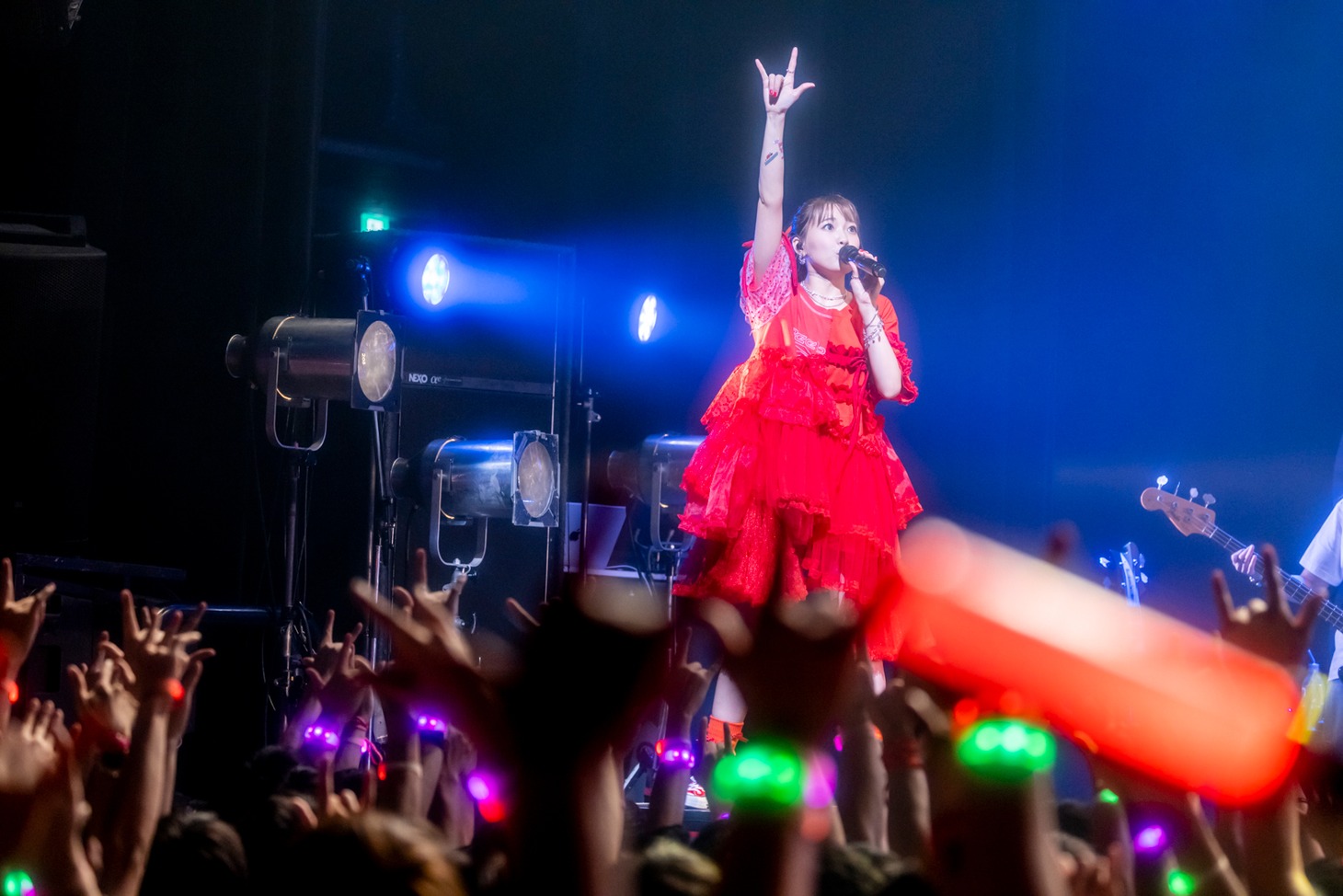 斉藤朱夏「朱演2023 LIVE HOUSE TOUR『愛のやじるし』」東京・Spotify O-EAST公演の様子。（Photo by Viola Kam [V'z Twinkle]）
