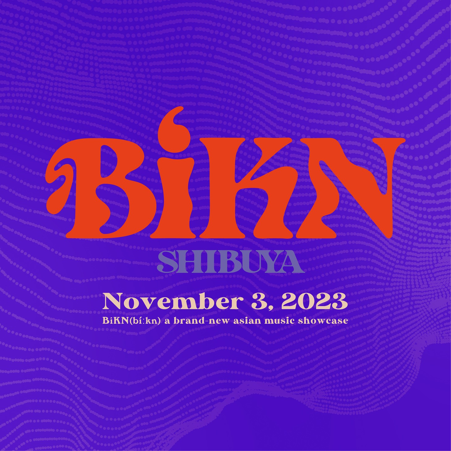 「BiKN shibuya 2023」キービジュアル