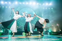 Negicco。左からKaede、Nao☆、Megu。