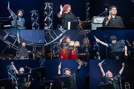 コールを受けるNEGiBAND。