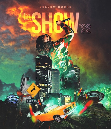 ¥ellow Bucks「The Show '22」Blu-rayジャケット