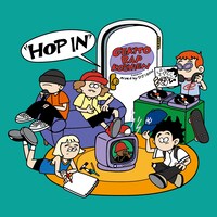 「激闘！ラップ甲子園 presents "HOP IN" mixed by DJ IZOH」ジャケット