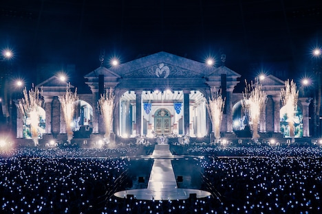 「Mrs. GREEN APPLE DOME LIVE 2023 “Atlantis”」の様子。（撮影：田中聖太郎写真事務所）