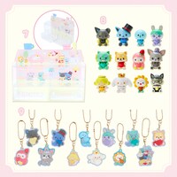 飾り棚、シークレットマスコット、シークレットチャーム。(c)’23 SANRIO 著作（株）サンリオ