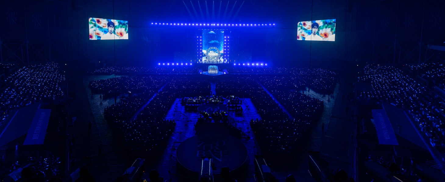 「2023 ZEROBASEONE FAN-CON」の様子。(c)WAKEONE