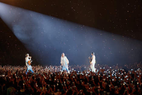 「Mrs. GREEN APPLE DOME LIVE 2023 “Atlantis”」の様子。（撮影：田中聖太郎写真事務所）