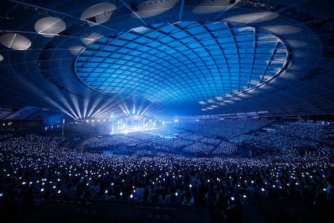 「Mrs. GREEN APPLE DOME LIVE 2023 “Atlantis”」の様子。（撮影：田中聖太郎写真事務所）