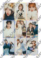 「mini」付録の両面フォトカード。