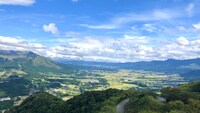 阿蘇の風景。