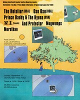 「The Hotelier / Oso Oso / Prince Daddy & The Hyena / Origami Angel Japan Tour 2023」9月17日公演告知ビジュアル