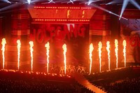 「Stray Kids 5-STAR Dome Tour 2023」福岡公演の様子。（撮影：田中聖太郎）