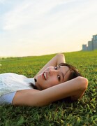 乃木坂46早川聖来卒業記念写真集「また、いつか」セブンネット限定版裏表紙。（撮影：熊木優）