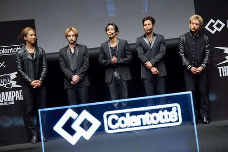 「コラントッテ 新CM発表＆コランペイジ発足式」の様子。