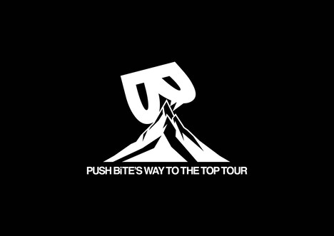BiTE A SHOCK「PUSH BiTE'S WAY TO THE TOP TOUR」ロゴ