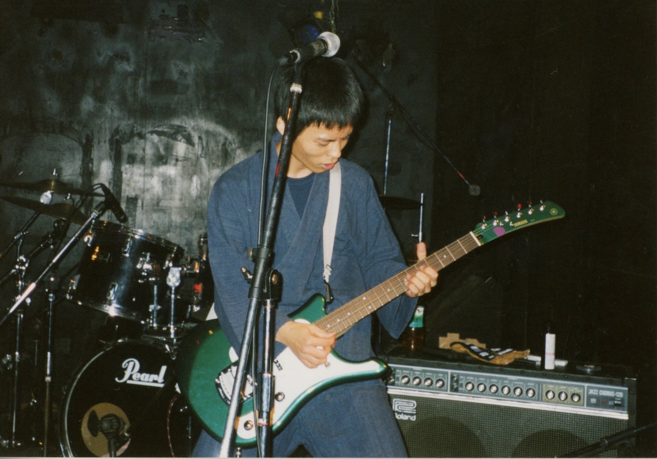 18歳の頃、仙台にて。「椿屋カルテット」結成当時。