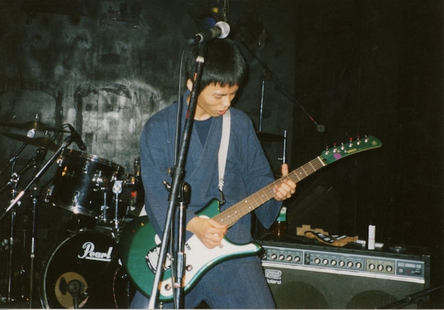 18歳の頃、仙台にて。「椿屋カルテット」結成当時。