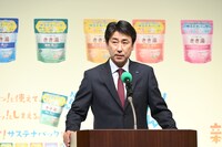 バスクリン代表取締役社長・三枚堂正悟氏。
