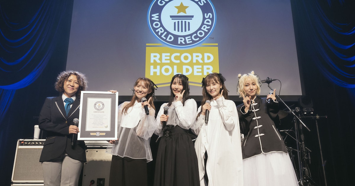 SCANDAL、同一メンバーによる最長活動ロックバンド（女性）として 