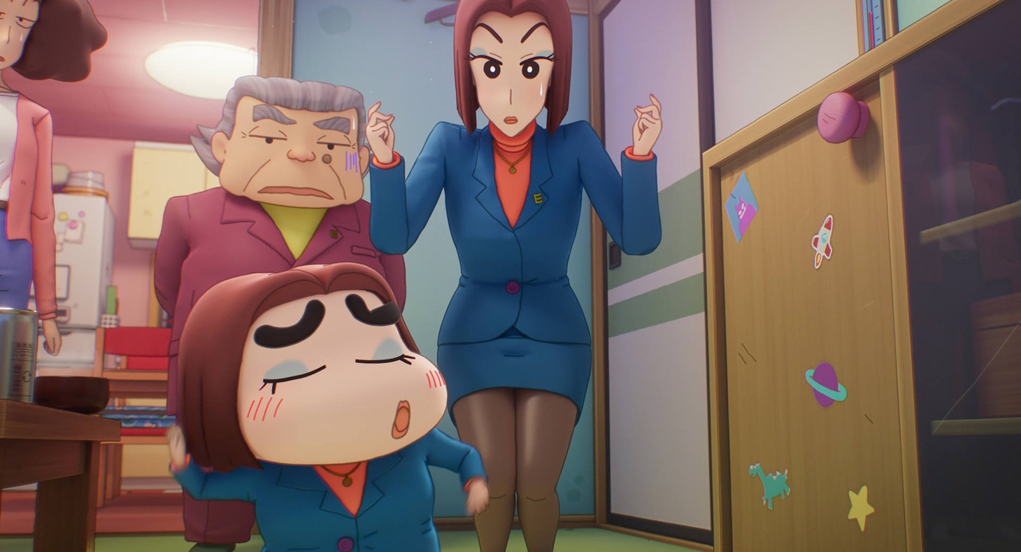 「しん次元！クレヨンしんちゃんTHE MOVIE 超能力大決戦 ～とべとべ手巻き寿司～」より。(c)臼井儀人／しん次元クレヨンしんちゃん製作委員会