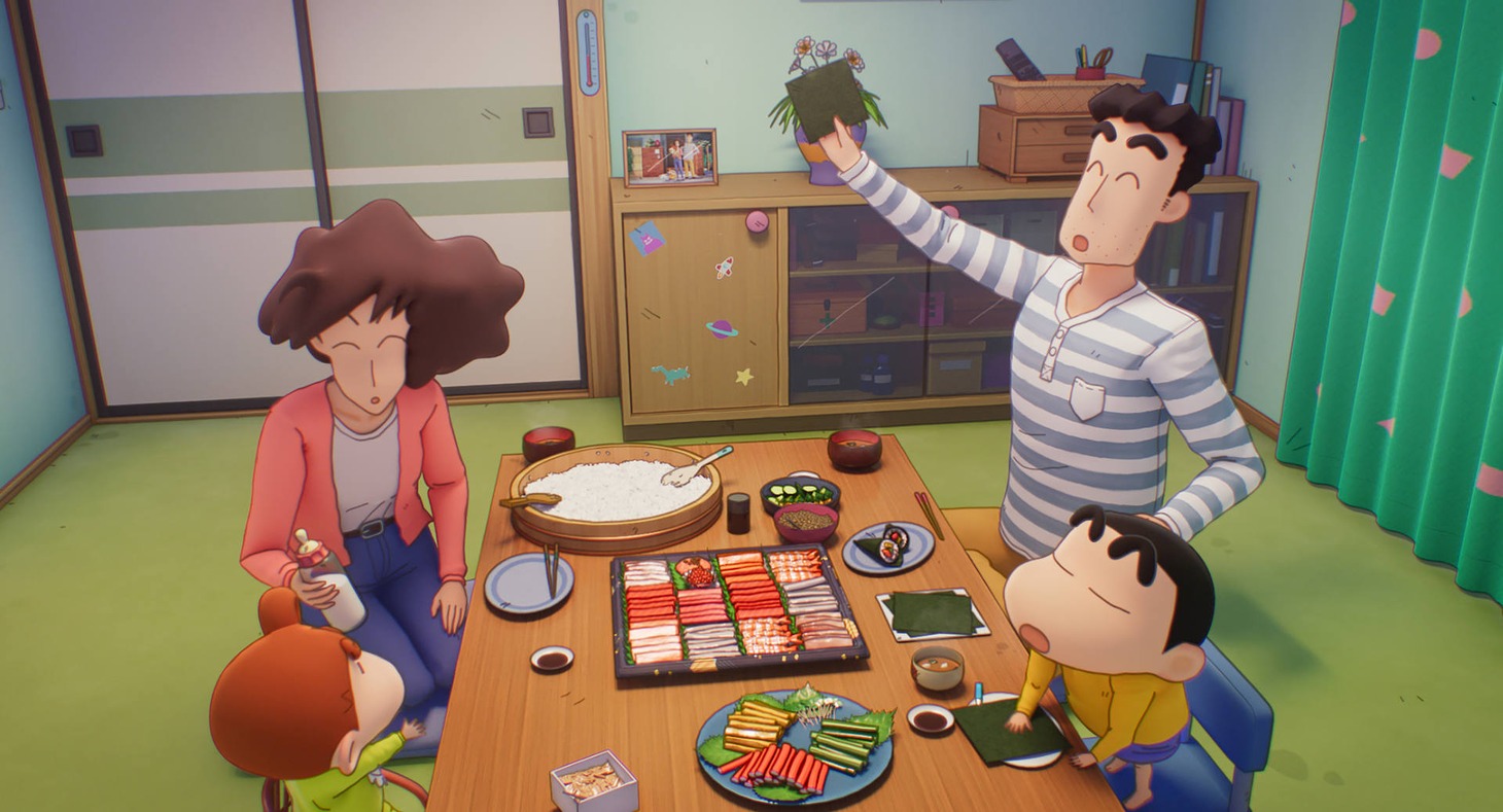 「しん次元！クレヨンしんちゃんTHE MOVIE 超能力大決戦 ～とべとべ手巻き寿司～」より。(c)臼井儀人／しん次元クレヨンしんちゃん製作委員会