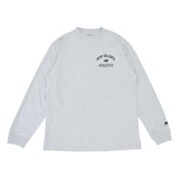 「Athletics Varsity モックネック ロングスリーブTシャツ」