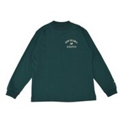 「Athletics Varsity モックネック ロングスリーブTシャツ」