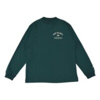 「Athletics Varsity モックネック ロングスリーブTシャツ」