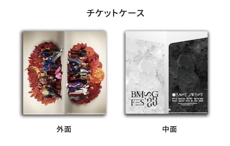 「BMSG FES’23」応援上映グッズ付きチケットに付属するチケットケース。