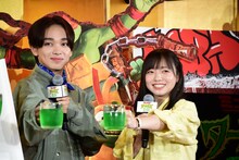 宮世琉弥と齊藤京子（日向坂46）。