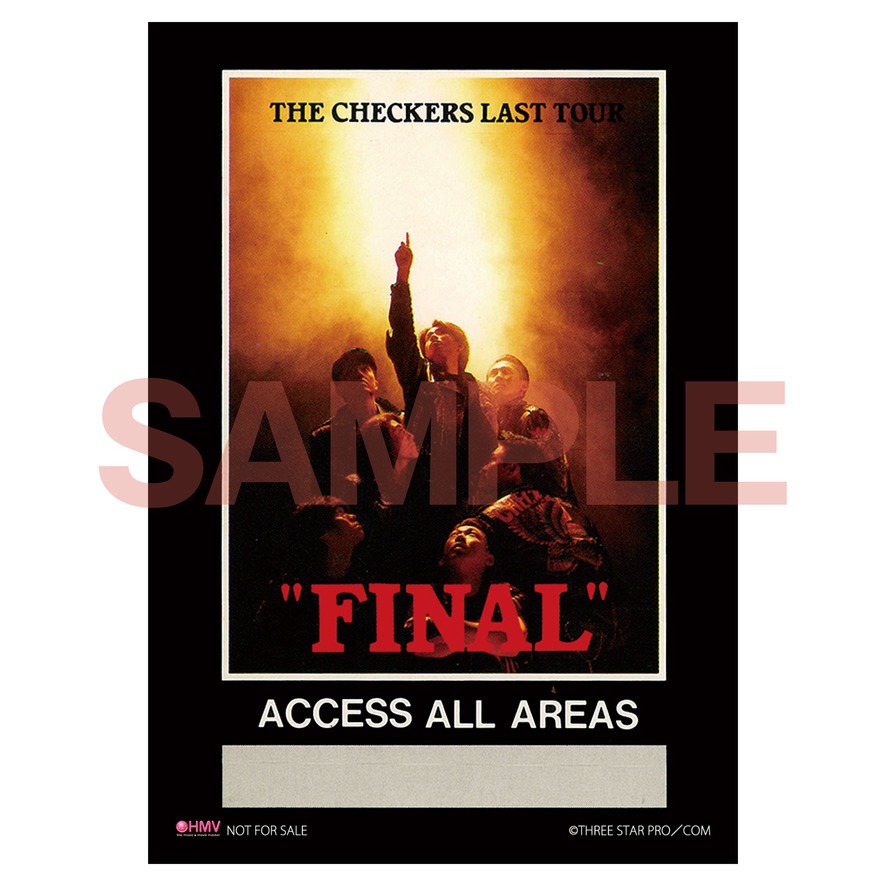 「チェッカーズ～40th Anniversary～NHKプレミアムBlu-ray BOX」HMV特典デザイン