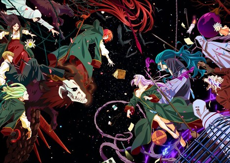 「魔法使いの嫁 SEASON2」第2クールキービジュアル (c)2022 ヤマザキコレ/マッグガーデン・魔法使いの嫁製作委員会