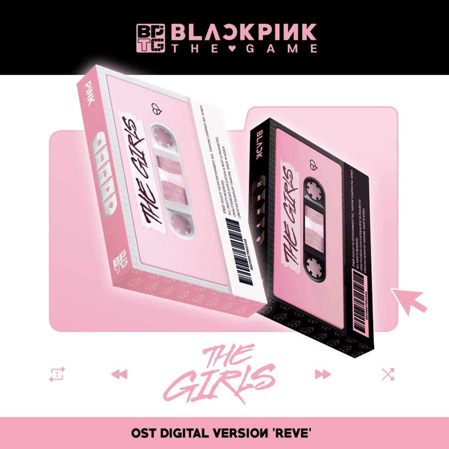 BLACKPINK「THE GIRLS」Reve ver.ビジュアル