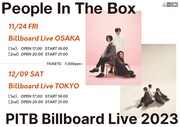 People In The Box「PITB Billboard Live 2023」告知用画像