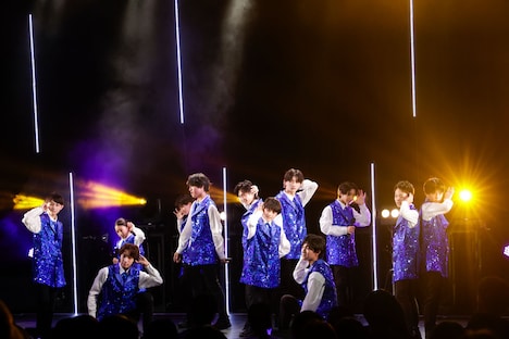 EBiDAN OSAKAによるBATTLE STREET「Macanas.」の様子。（撮影：笹森健一）