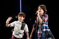 EBiDAN TOKYOの有泉律と琉人。（撮影：笹森健一）