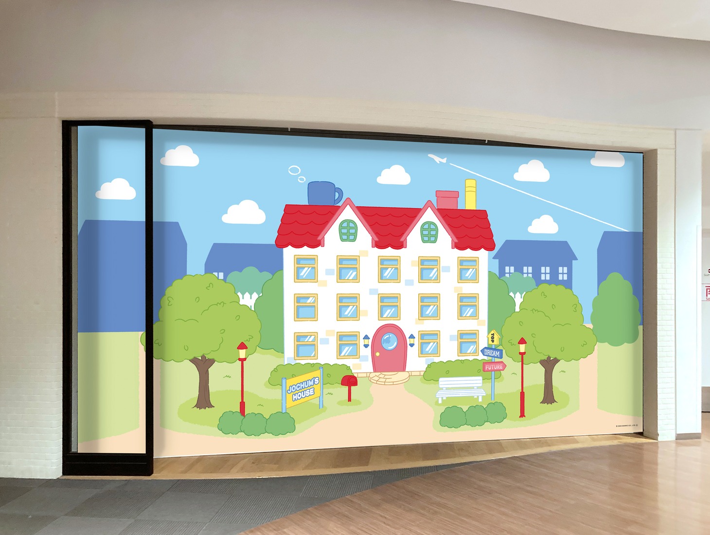 館内のイメージ図。 (c)’23 SANRIO 著作（株）サンリオ