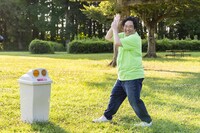 CM「い・ろ・は・す みんなでつくる い・ろ・は・すの歌篇」のメイキングカット。