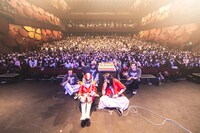 「MUCC 25th Anniversary TOUR『Timeless』～志恩・球体～」茨城・水戸市民会館グロービスホール公演の様子。（撮影：冨田味我）