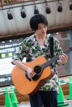 「ゆくえ」リリースイベントに出演する高田彪我（さくらしめじ）。※高田彪我の高は、はしごだかが正式表記。