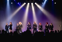 SPiNのライブの様子。