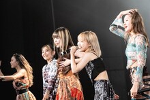 SPiNのライブの様子。