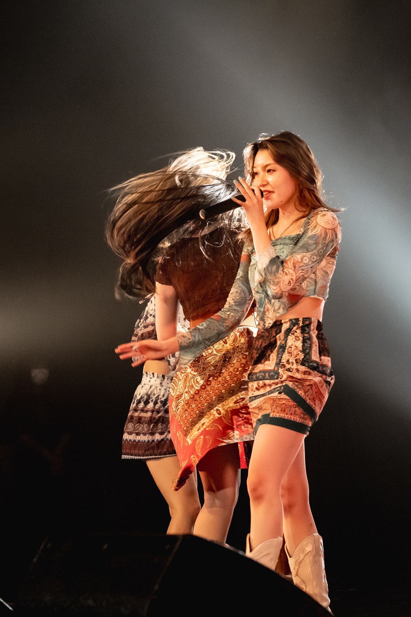 SPiNのライブの様子。