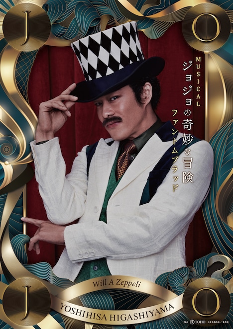 東山義久（製作：東宝 (c)荒木飛呂彦 / 集英社）