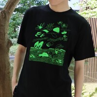 Tシャツ（ブラック）着用イメージ
