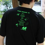 Tシャツ（ブラック）着用イメージ