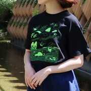 Tシャツ（ブラック）着用イメージ