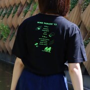 Tシャツ（ブラック）着用イメージ