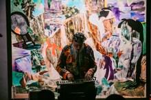 テリー・ライリー（Photo by Masahiro Ikeda）